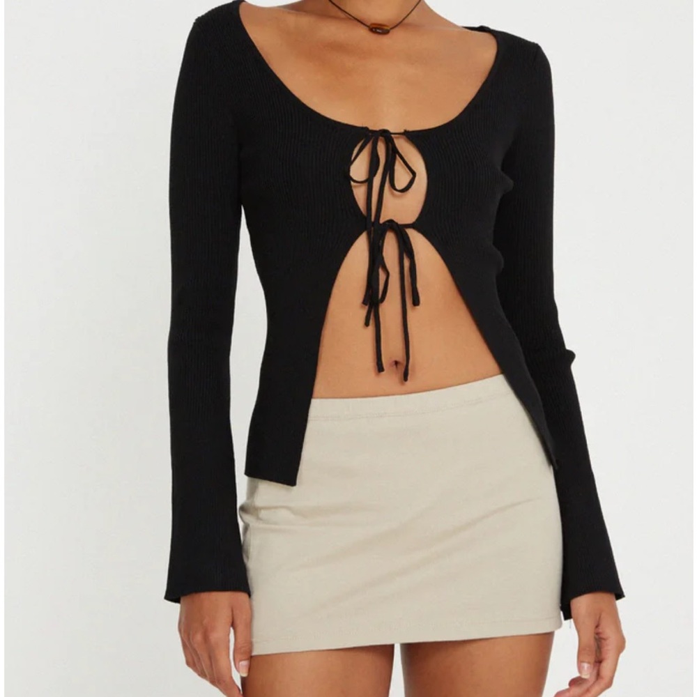 Motel Rocks tie cardigan